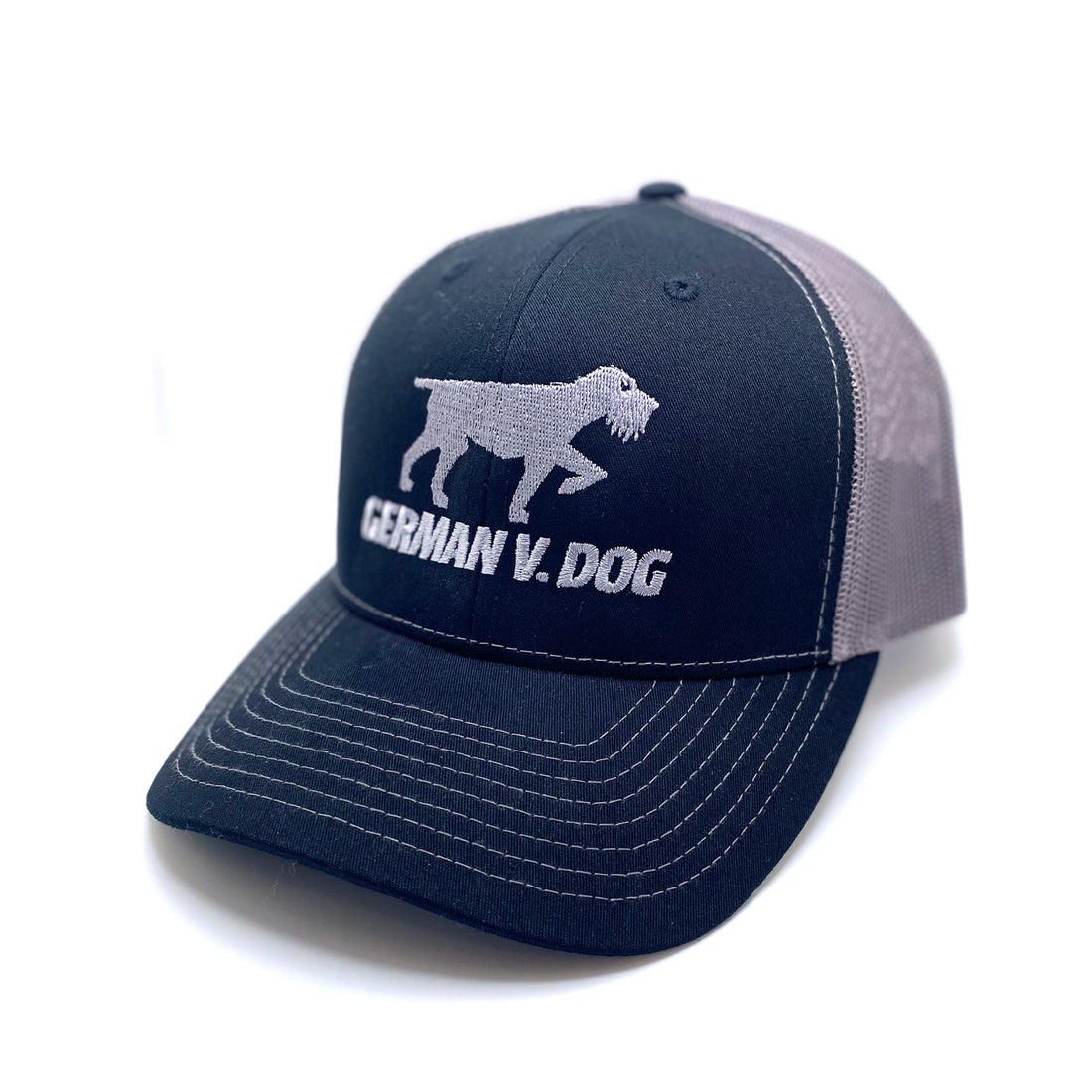 German V. Dog Black and Charcoal Hat