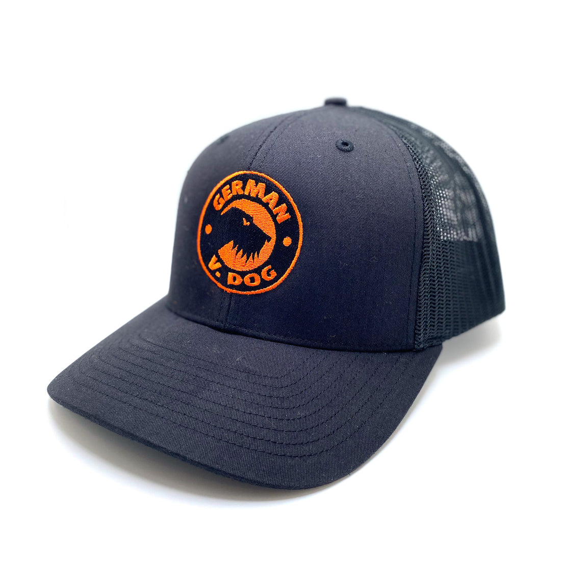 German V. Dog Black Badge Hat