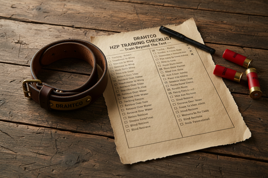 DRAHTCO HZP Training Checklist — Train Beyond The Test