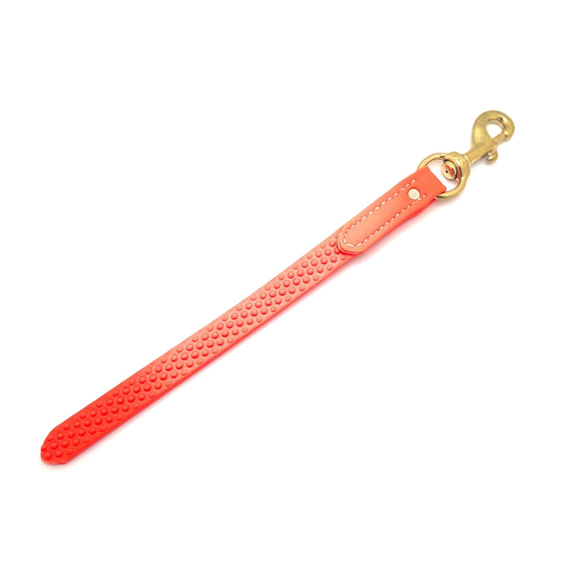 No slip grip training tab and bringsel for hunting dog blood tracking